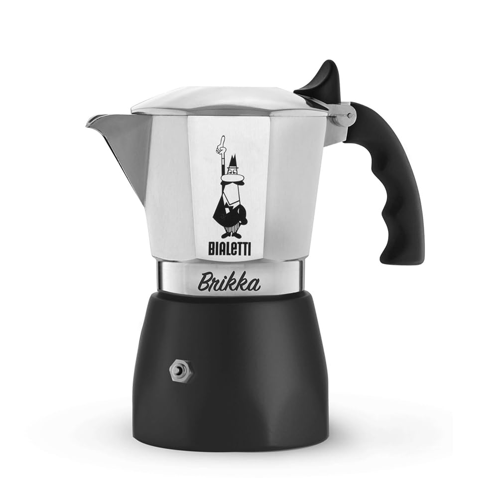 Black 2 Espresso Shots Moka Pot Stovetop Espresso Maker R76215
