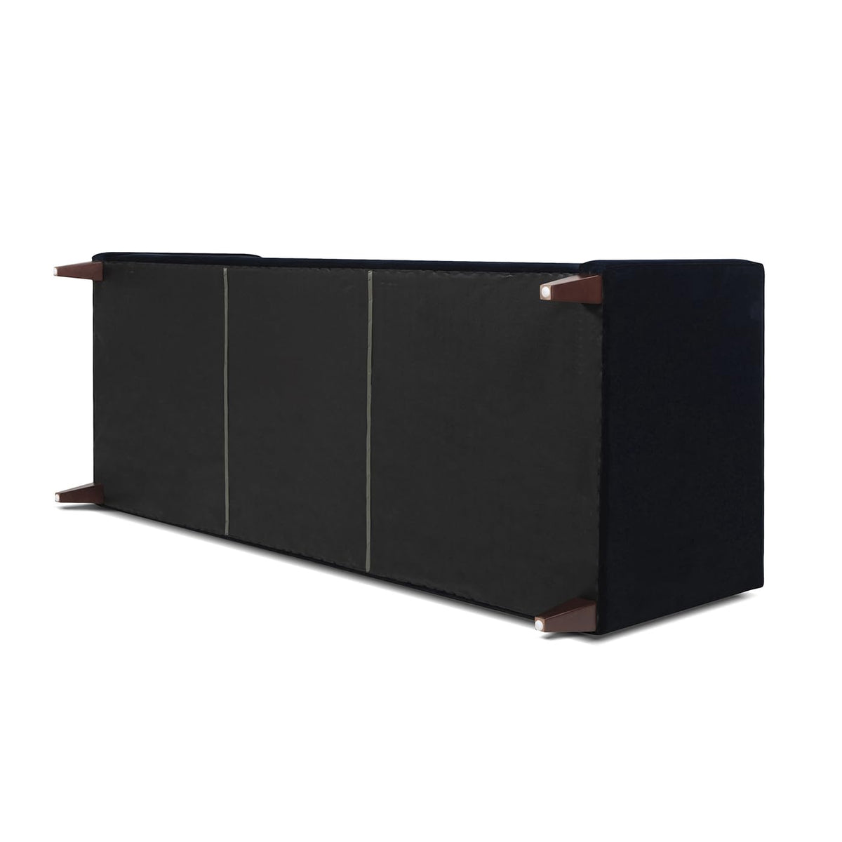 Dark Navy Blue Performance Velvet Tufted Sofa Q434888