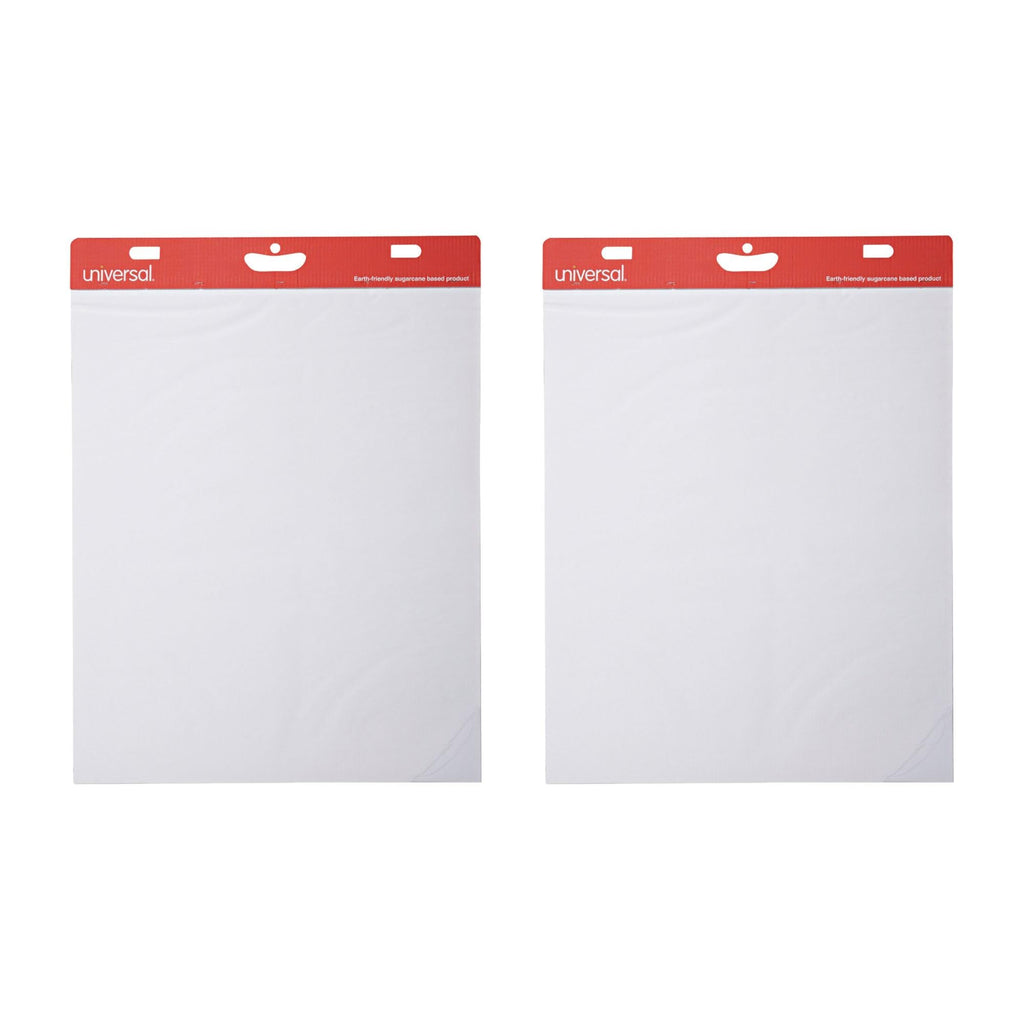 Self Stick Easel Pads, Unruled, 25 x 30, White, 30-Sheet, Case of 2 S476792