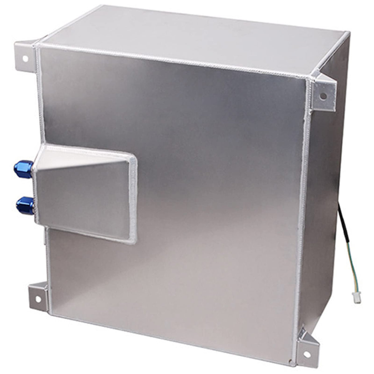 5 Gallon 20L Polished Aluminum Fuel Cell Tank with Cap and Level Sender W572898