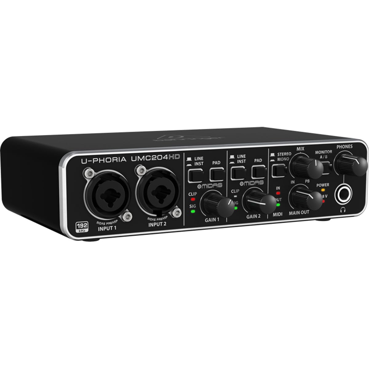 2x4 USB Audio/MIDI Interface R150