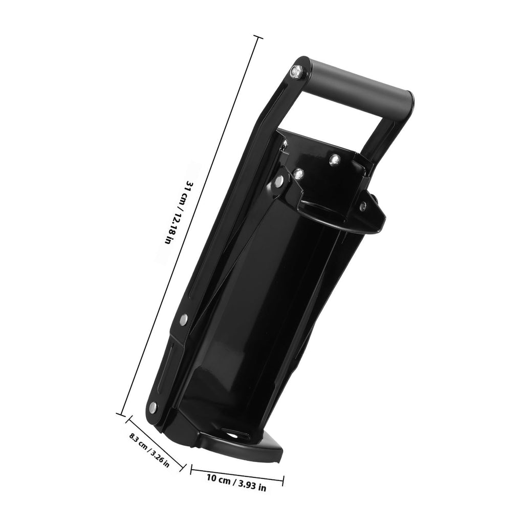 Wall Mounted Stainless Steel Can Crusher with Built in Opener E66072