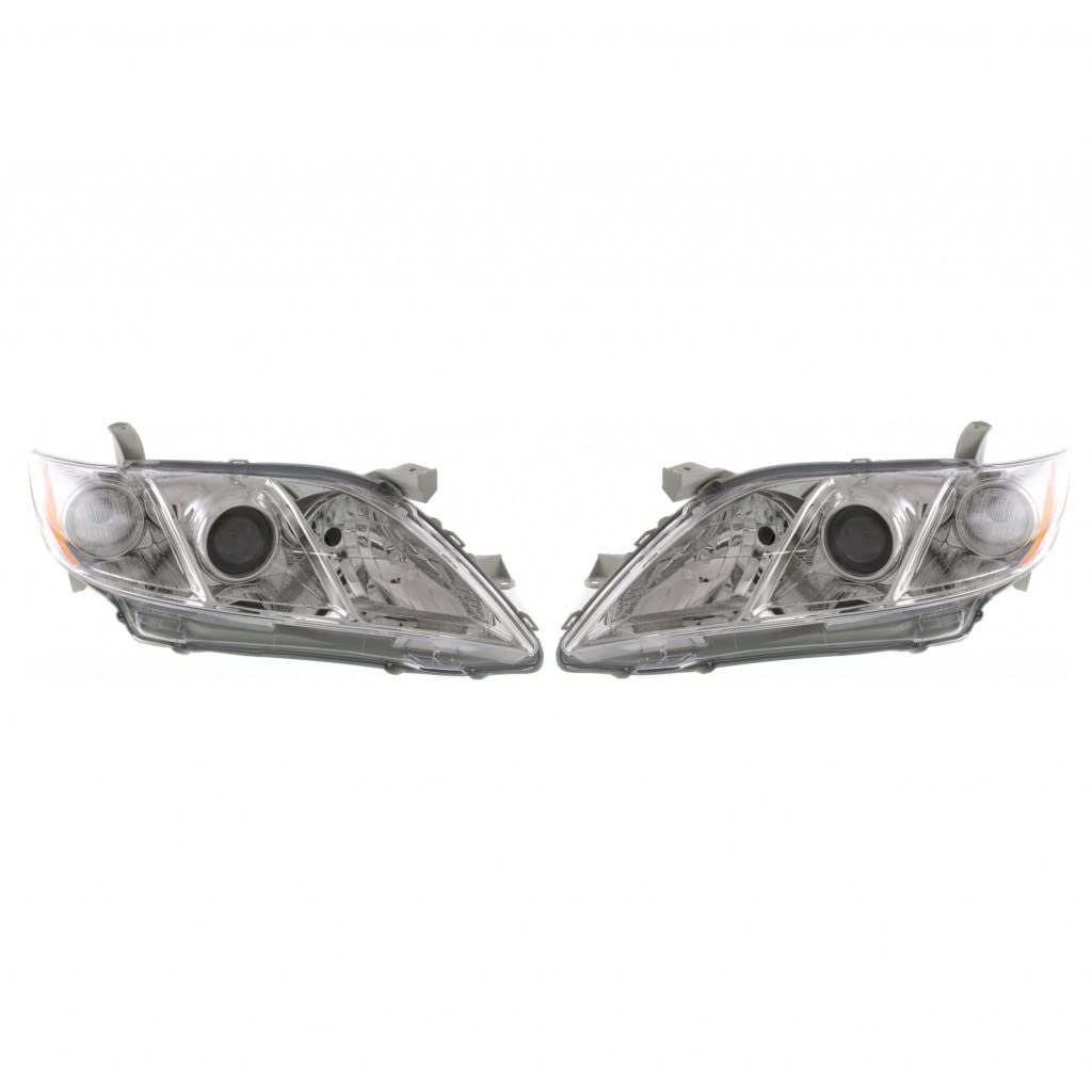 Toyota Camry 2007-2009 Headlight Driver and Passenger Side Pair A91694