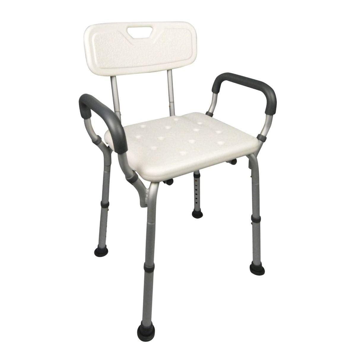 Shower Chair with Back and Padded Arms Z6412