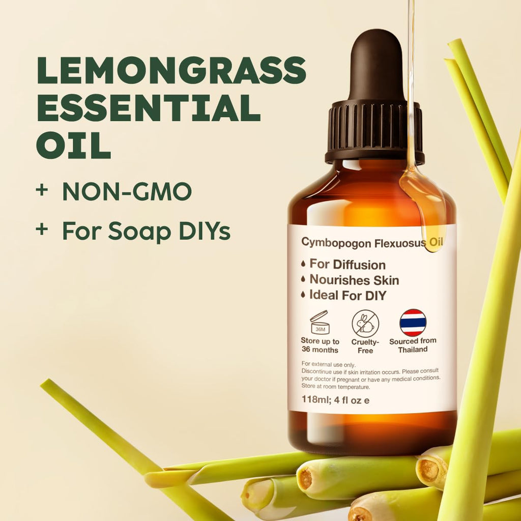 Lemongrass & Lavender Essential Oil Set 2x4 fl oz V439