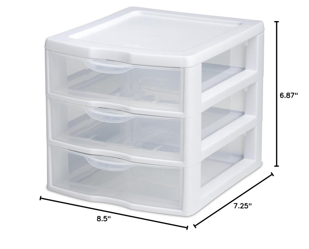 3 Drawer Mini Desktop Unit M13794