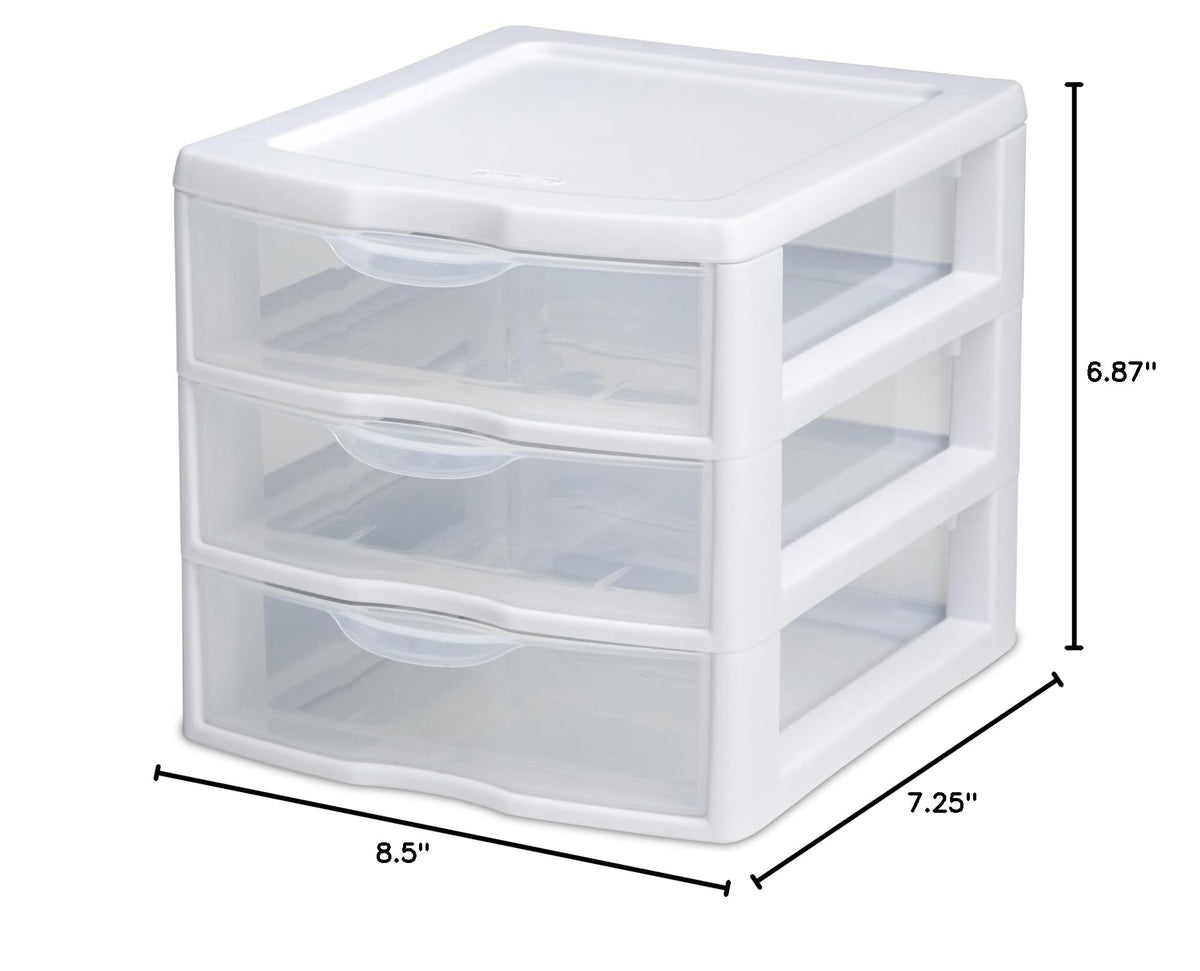 3 Drawer Mini Desktop Unit M13794