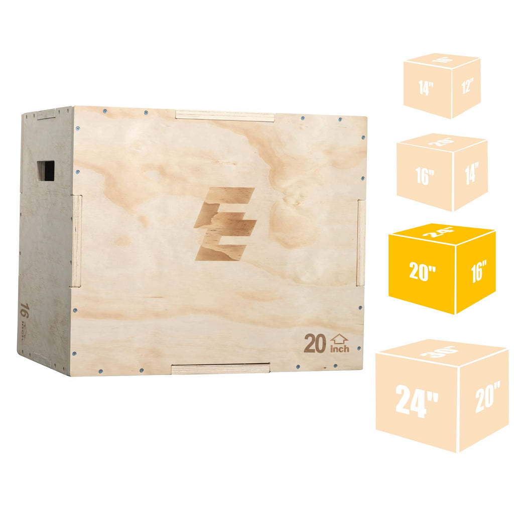 3 in 1 Wood Plyo Box Non-Slip R97881