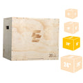 3 in 1 Wood Plyo Box Non-Slip R97881