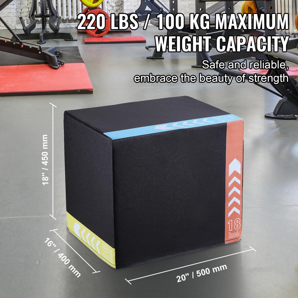 3-in-1 Plyometric Jump Box O139