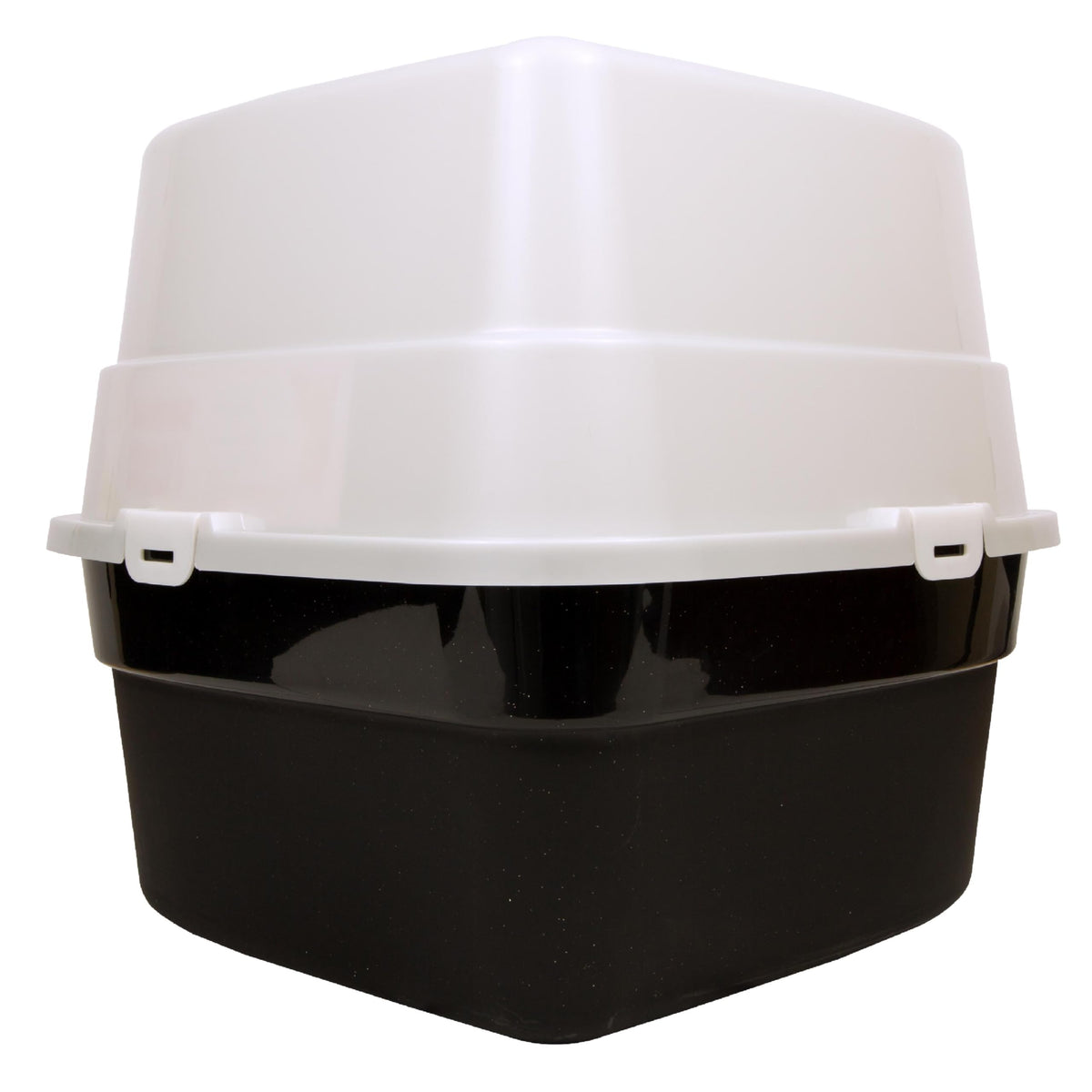 Hooded Corner Cat Litter Box with Charcoal Filter M535317