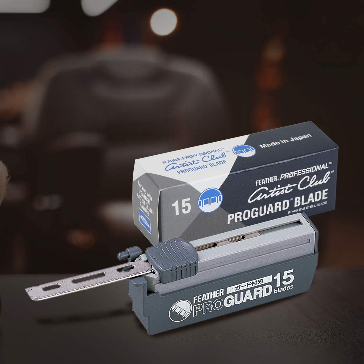 Single Straight Edge Razor Blades with Guard, 5 Pack of 15 Z8870