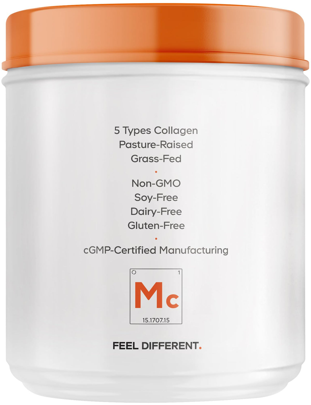 Unflavored Multi Collagen Protein Powder Peptides 20 Oz D731