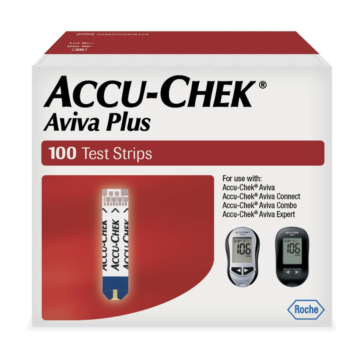 Blood Glucose Test Strips Pack of 100 O851593