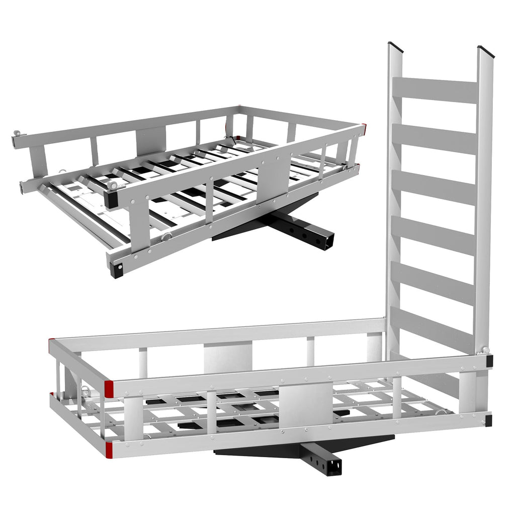 50x29.5x9 Inch Aluminum Hitch Cargo Carrier W88212
