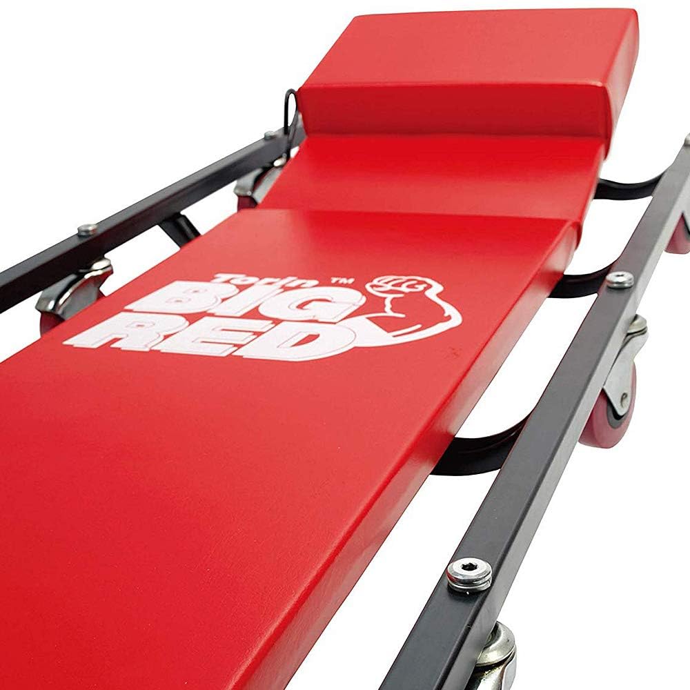 40" Padded Mechanic Creeper with 6 Casters D889484