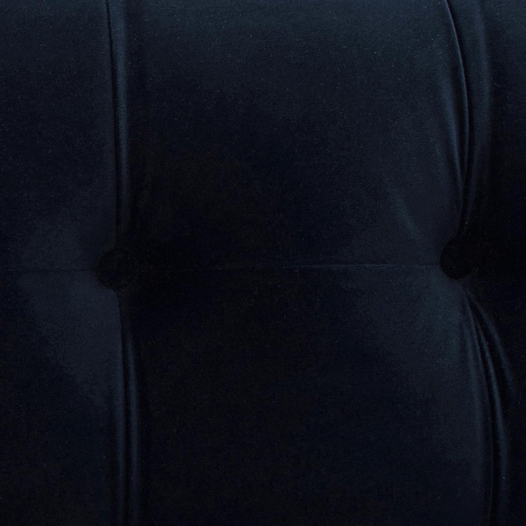 Dark Navy Blue Performance Velvet Tufted Sofa Q434888