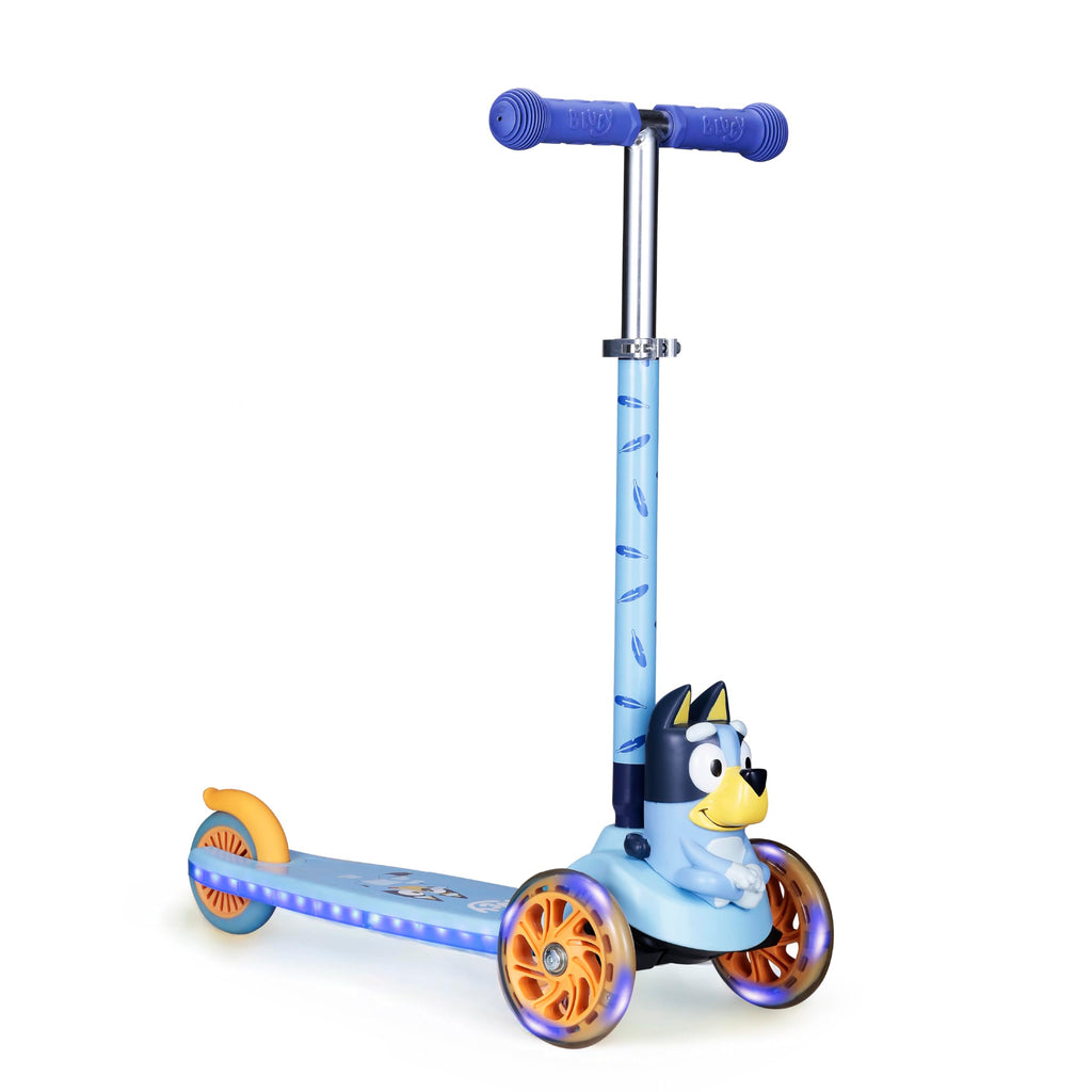 3 Wheel Light Up LED Wheels Kick Scooter I9632