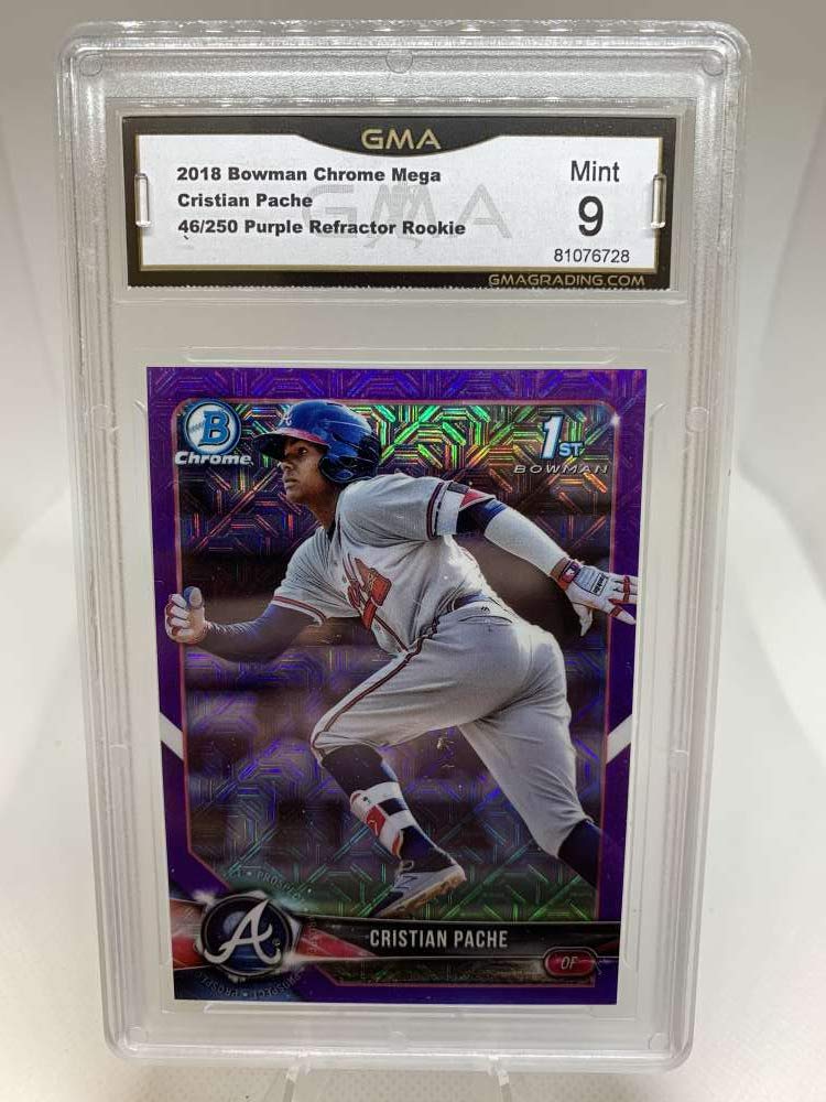 2018 Bowman Chrome Prospects Baseball Card Y29570