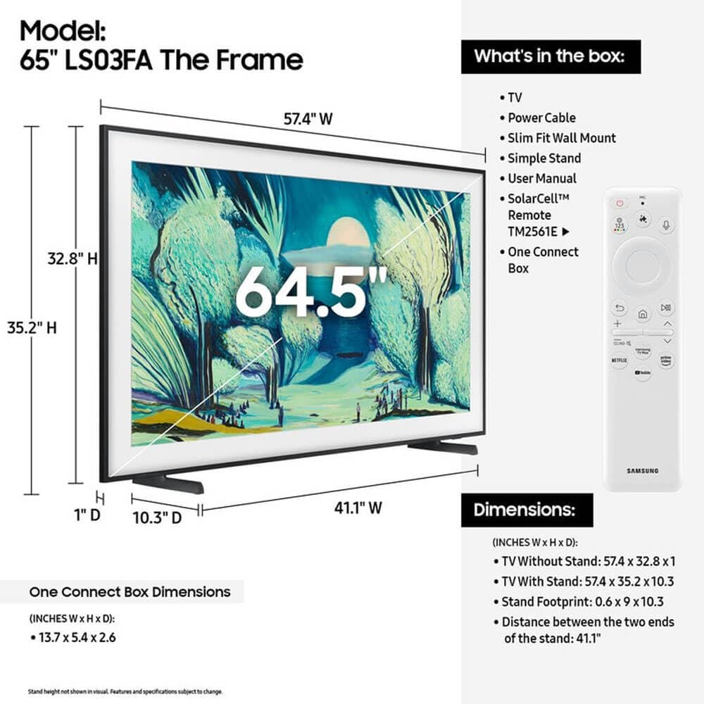 65 inch QLED 4K HDR Smart TV C16867