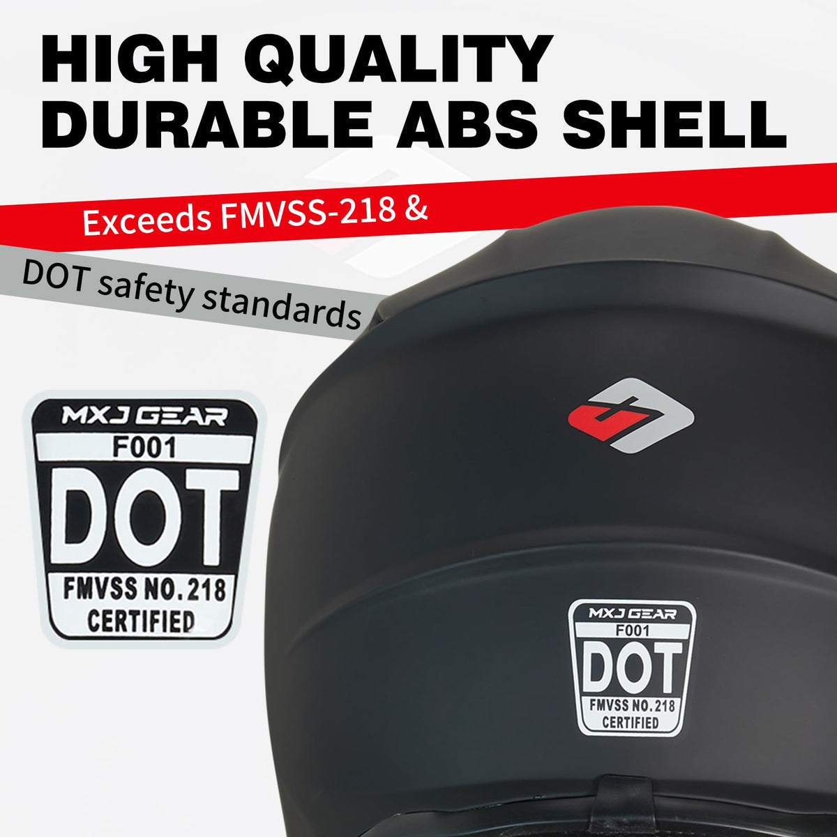 DOT Approved Full Face Motocross Helmet B8870