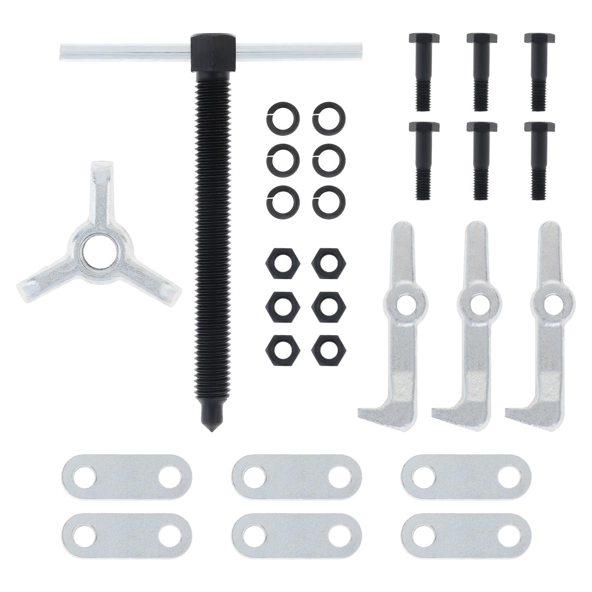 2.36 Inch Adjustable High Carbon Steel 3-Jaw Gear Puller Tool F9622