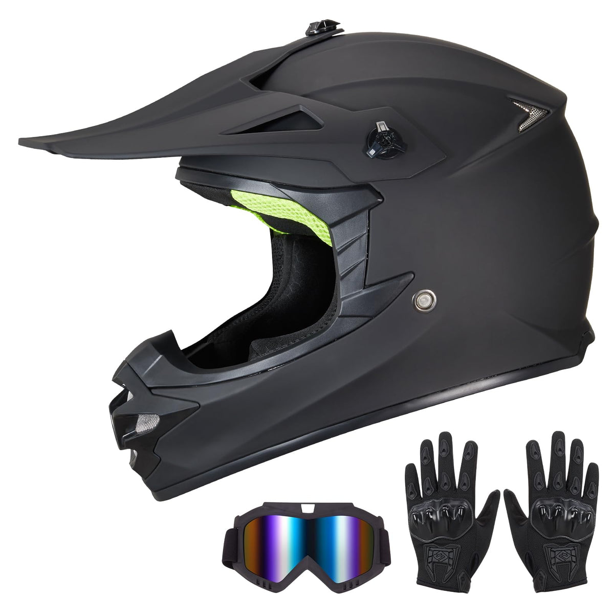 DOT Approved Full Face Motocross Helmet B8870