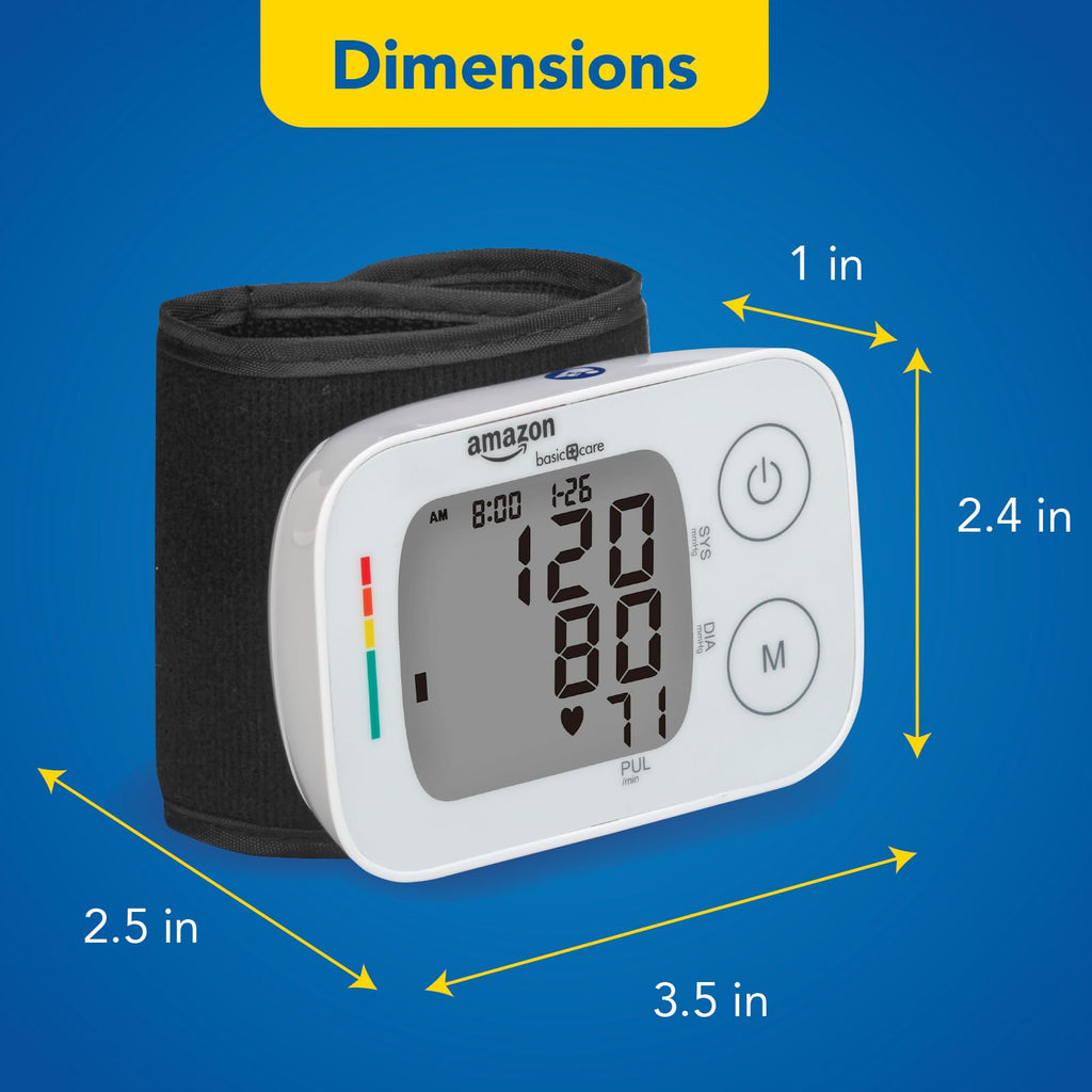 Wrist Blood Pressure Monitor with Large Display D131