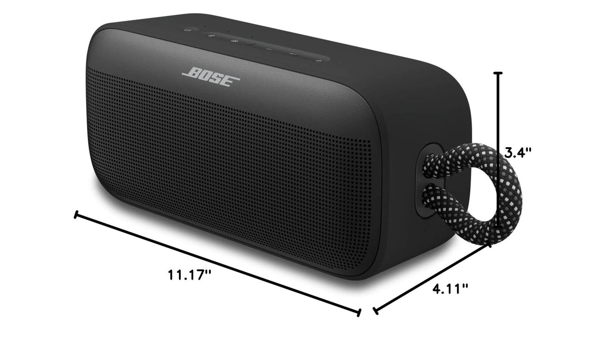Portable Bluetooth Speaker, 20 Hours Battery Life, Waterproof, Black V23224