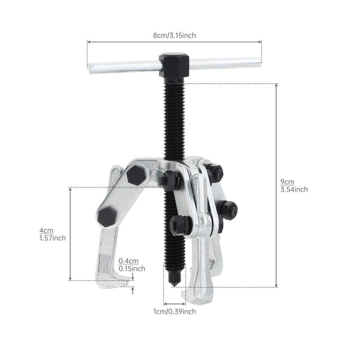 2.36 Inch Adjustable High Carbon Steel 3-Jaw Gear Puller Tool F9622