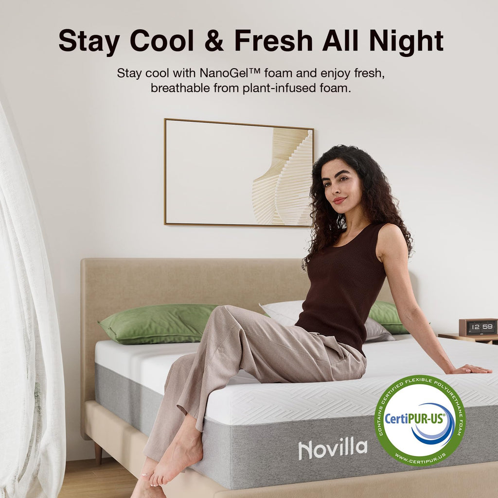 6-Inch Gel Memory Foam Twin Mattress O589087