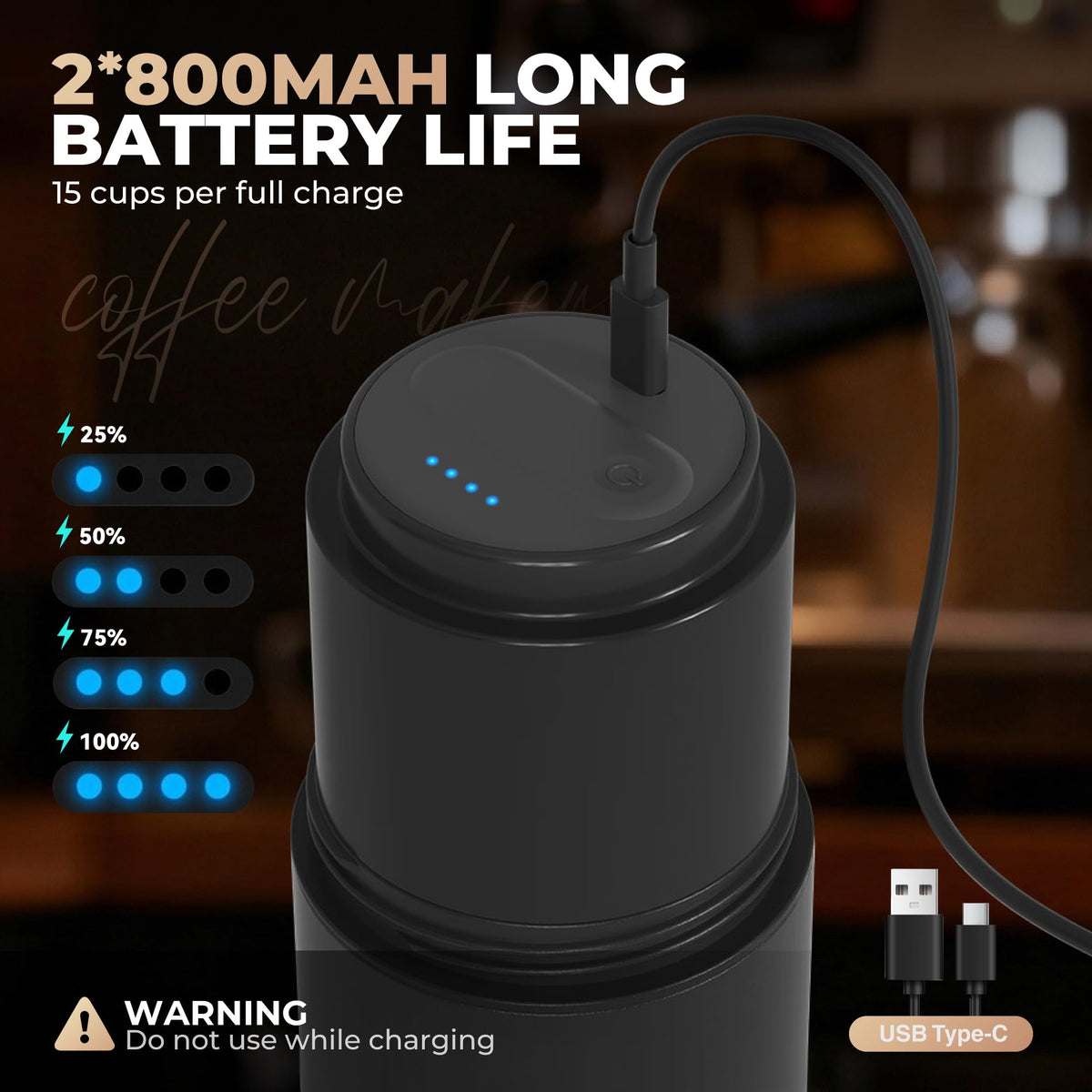 Rechargeable Electric Grinder E397328