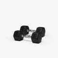 Rubber Hex Dumbbell Pair L907