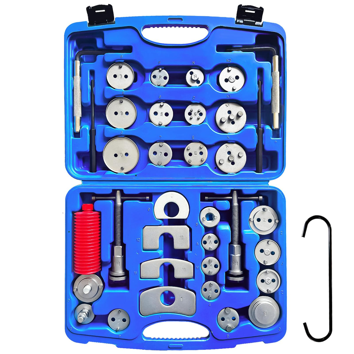 Brake Caliper Compression Tool 36 Piece Disc Brake Caliper Tool Kit with 24 Adapters T920
