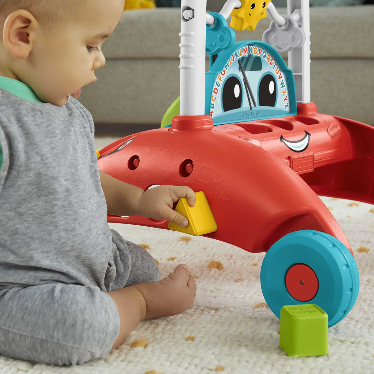 2-Sided Steady Speed Baby Walker with Learning Songs and Sounds Y929