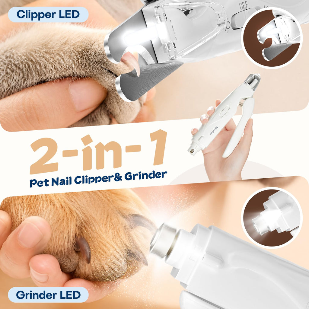 Dog Nail Clippers with Light and Dog Nail Grinder Q416762