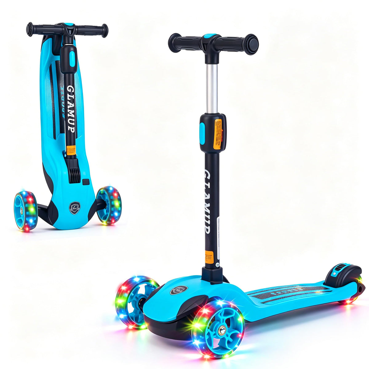 2-in-1 Folding 3 Wheel Kick Scooter T569650