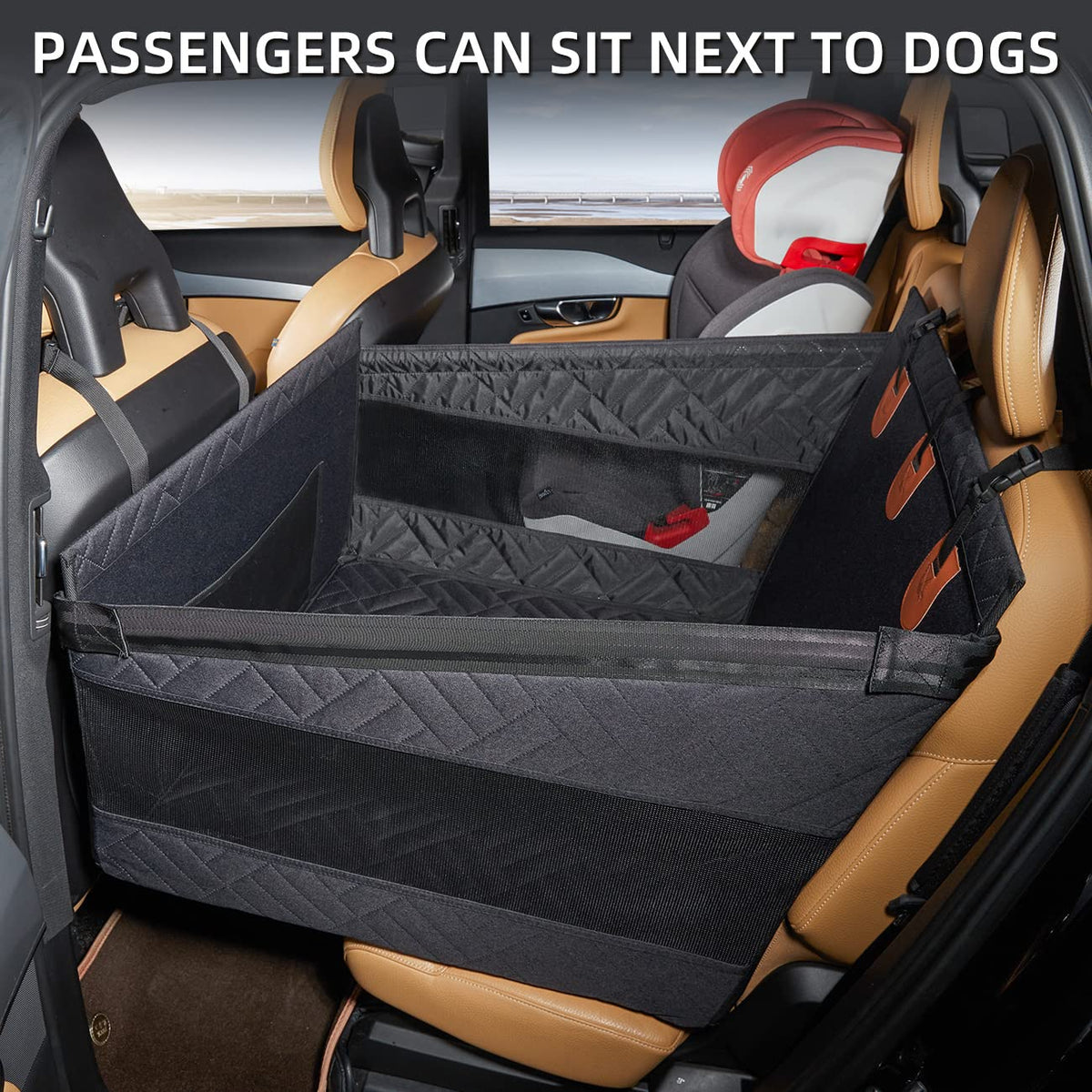 Large Dog Car Seat Back Seat Extender M7742