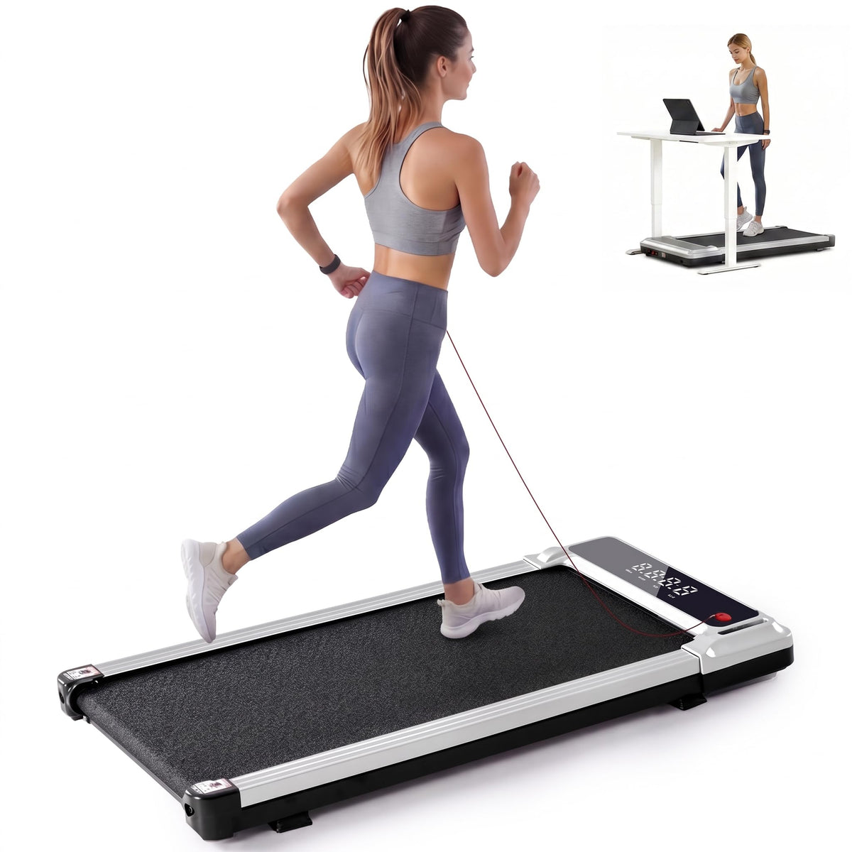 3-in-1 Walking Pad Under Desk Treadmill R906562