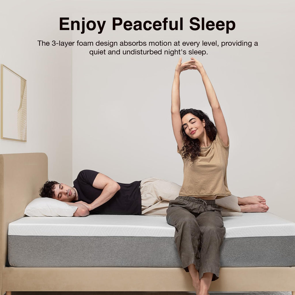 6-Inch Gel Memory Foam Twin Mattress O589087