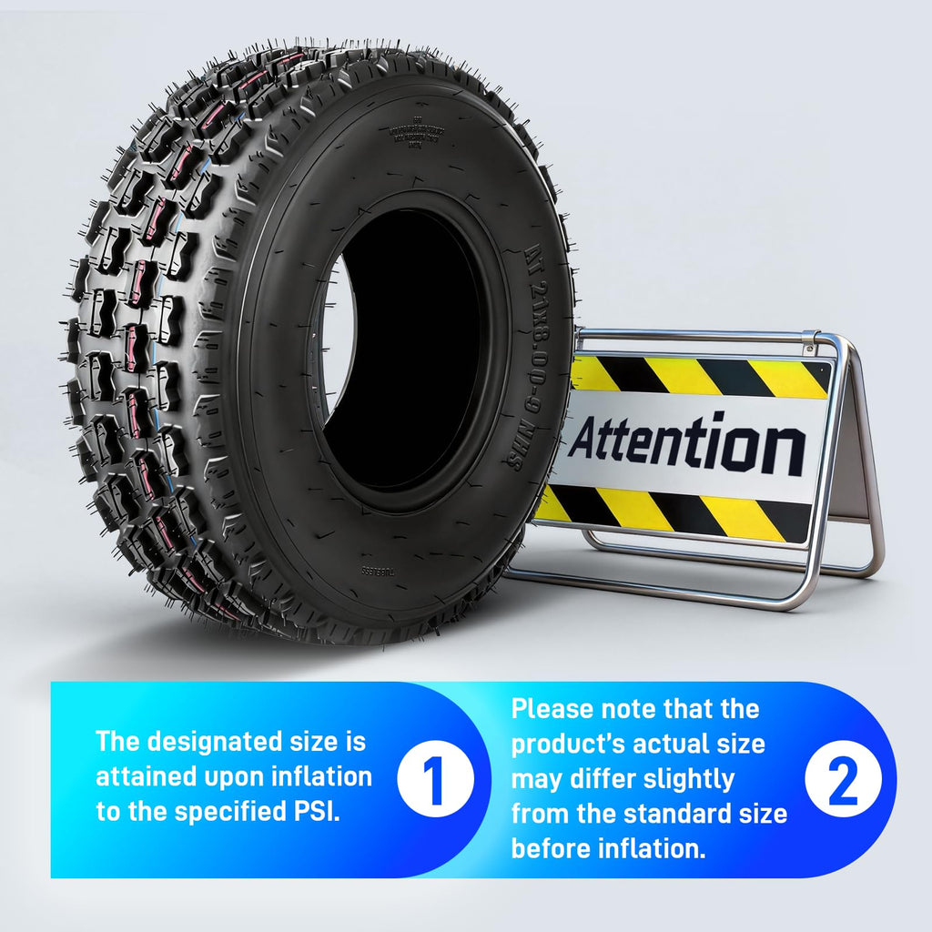 21x8-9 All-Terrain ATV/UTV Tires Set of 2 B972