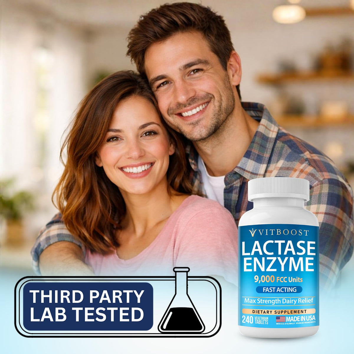 Lactase Enzyme 240 Tablets L3546