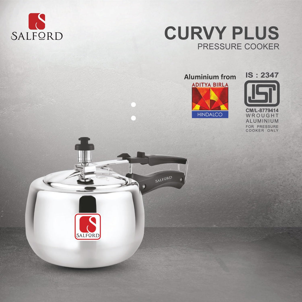 2 Litre Aluminium Pressure Cooker S956976