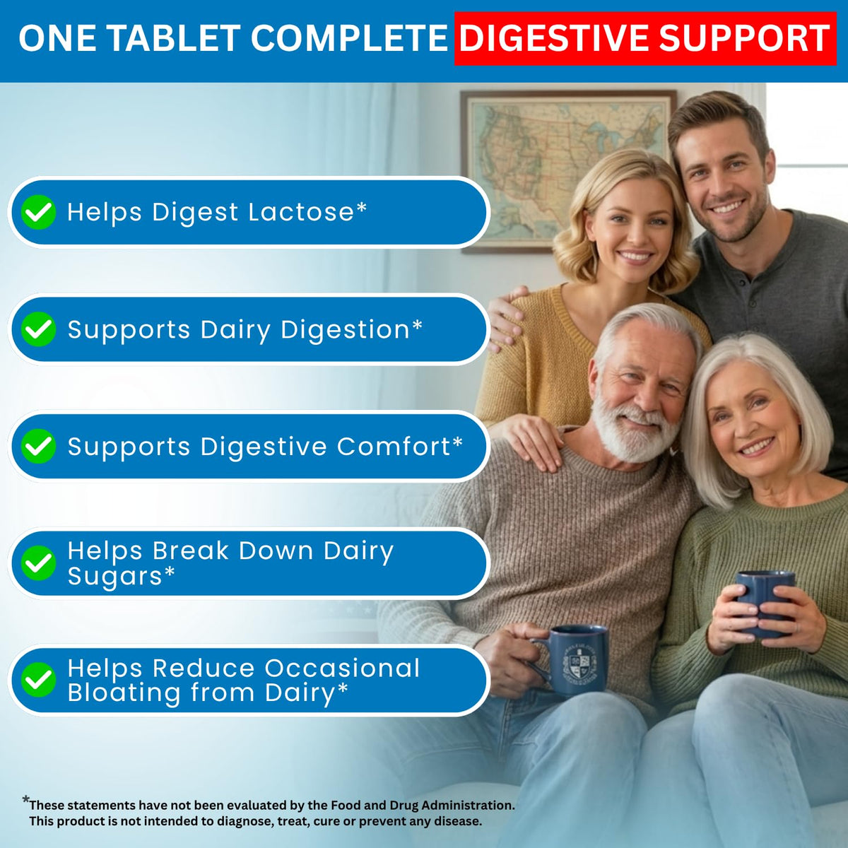 Lactase Enzyme 240 Tablets L3546