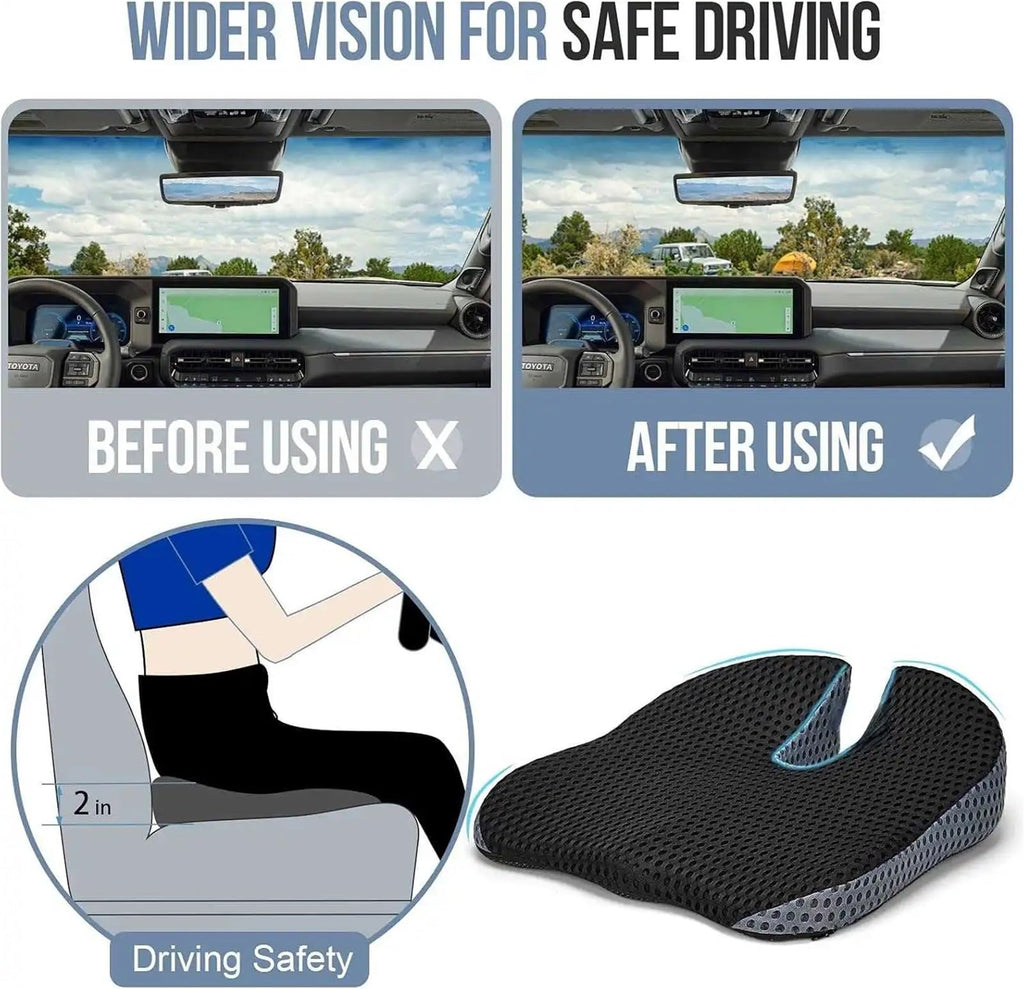 Memory Foam Car Booster Seat Cushion L49969