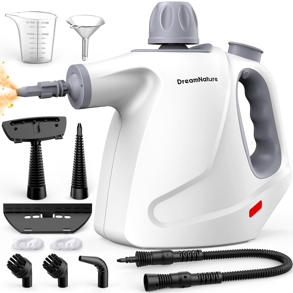 Handheld Pressurized Steam Cleaner with 11-Pieces Accessories L91085