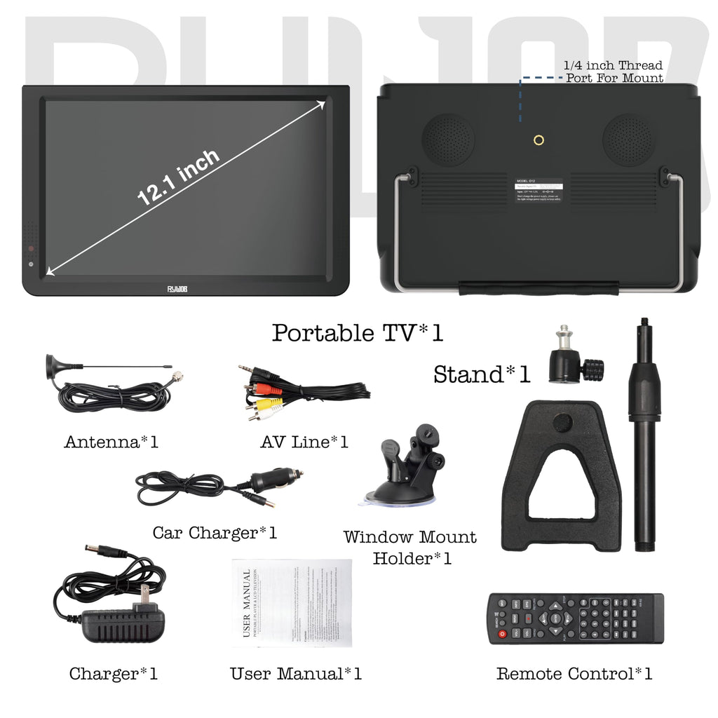 Portable Battery Powered Digital TV with Stand P788297