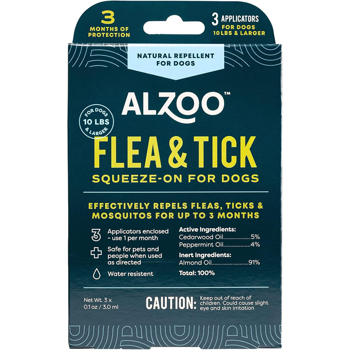 Plant Based Flea & Tick Squeeze-On for Dogs A62593