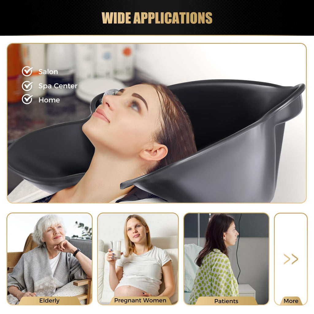 Portable Shampoo Bowl with Electric Pump S647