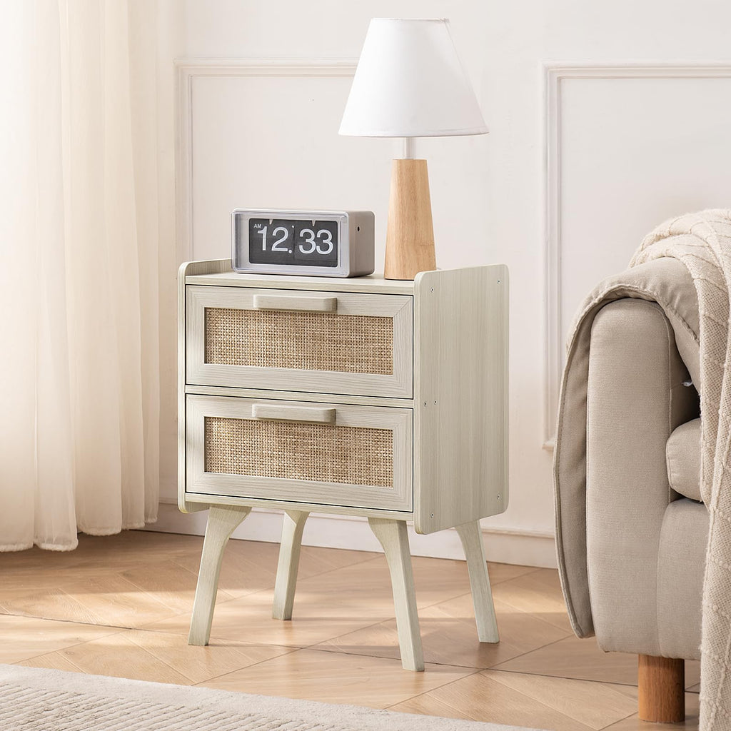 Rattan Night Stand with 2 Drawers X930999